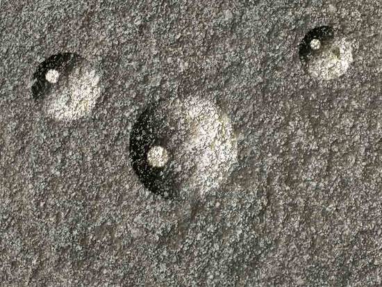 Granite water drops