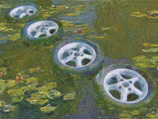 Polluting Monet