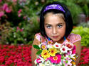 Girl with Flowers, 7 entries