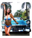  Blue Chevy and Bikini